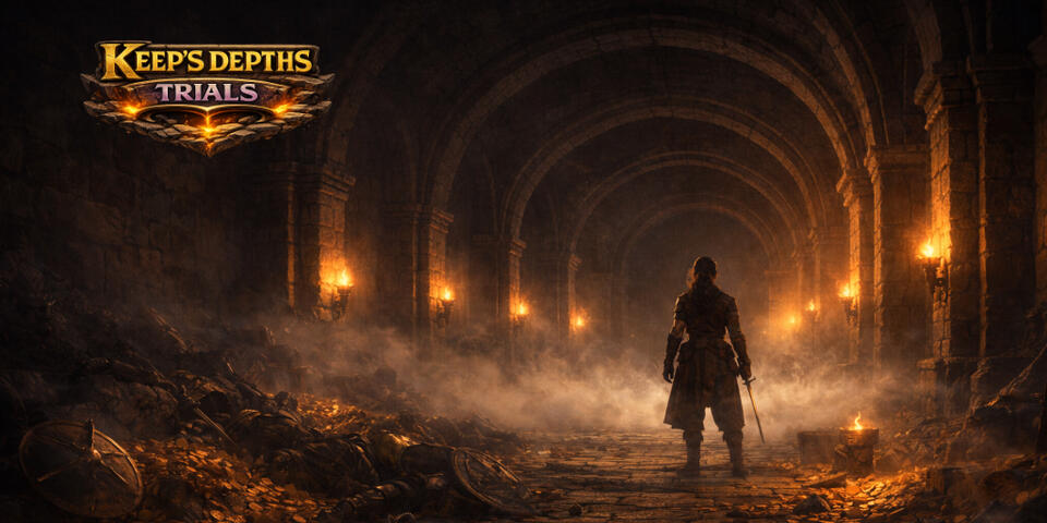 Keep's Depths Trials Chapter Splash Screen